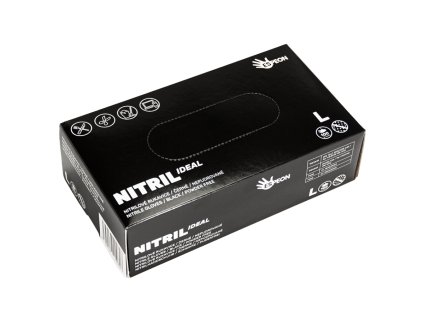 nitrilové rukavice L