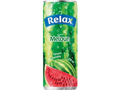 Relax limonada Meloun 0.33L PLECH