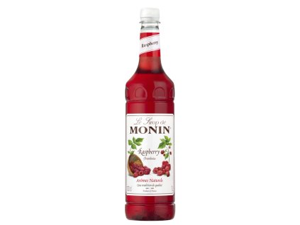 monin malinovy raspberry sirup 1l pet 393197 0