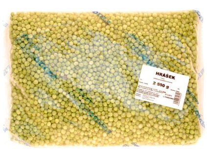 hrášek mražený frigoexim 2.5kg