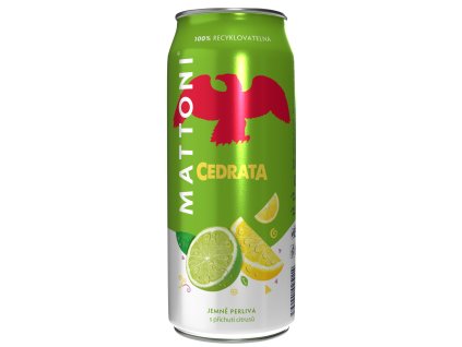Mattoni plechovka 0,5l Cedrata