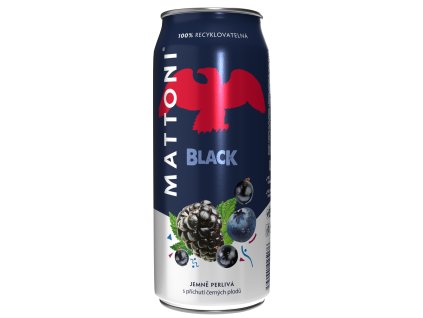 Mattoni plechovka 0,5l Black