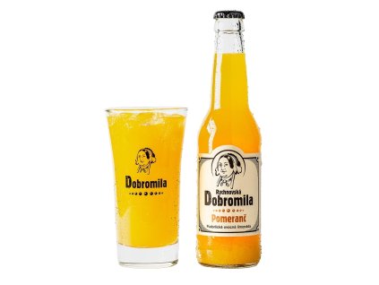 Dobromila pomeranč 0.33l
