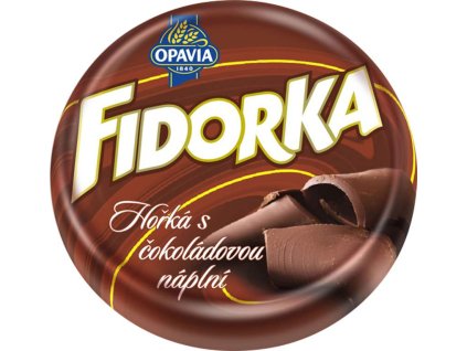 fidorka hořká s čoko náplní