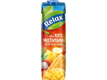 Relax 100%  multivitamín s dužninou 1L TP