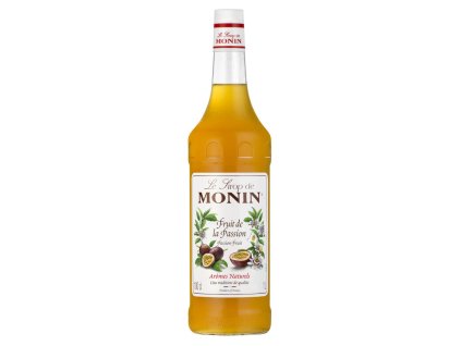monin maracuja 1l passion fruit sirup 1 l 229881 0