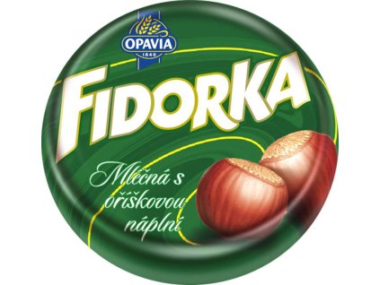 fidorka mléčná oříšek