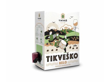 tikveško bílé 3l