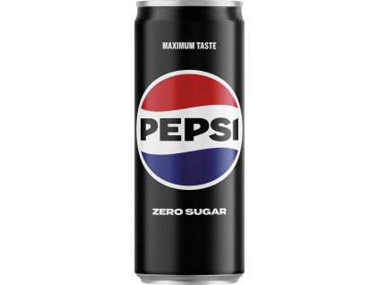Pepsi Zero Sugar 0,33l can sleek 2024 kopie 2