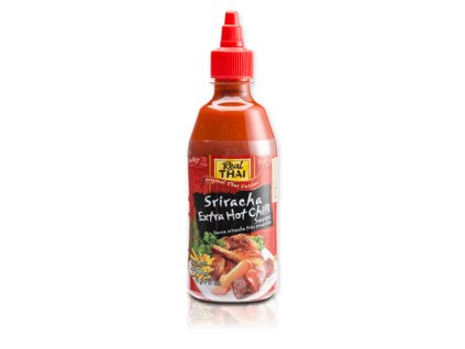 Chilli omacka Extra Hot Sriracha 430ml Real Thai