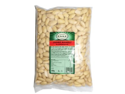 Mandle jádra blanšírované 500g ensa
