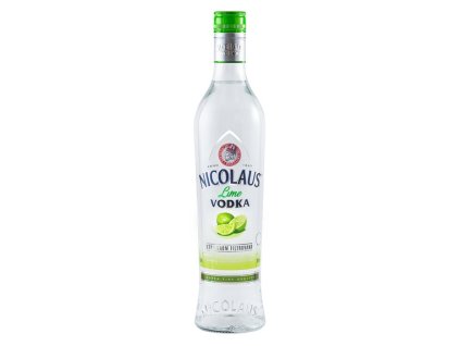 vodka nicolaus extra jemna lime 38 0 7l
