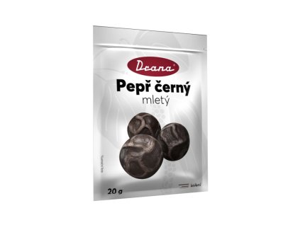 pepř černý mletý drana 20g
