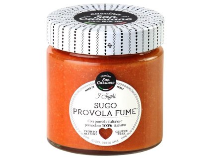 rajčatová omáčka s provola sýrem