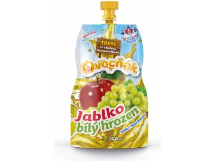 Mošt Jablko Bílý Hrozen 0.25l Ovocňák