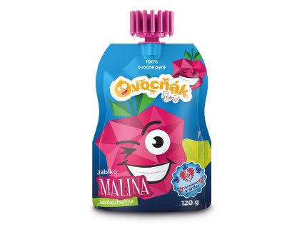Pyré Jablko Malina 120g Ovocňák