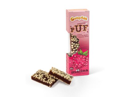 Ovocňák plátky PUF Jablko Malina 22g