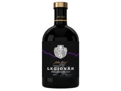 legionář na černém bezu