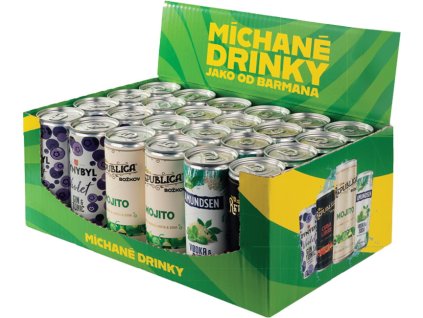 Stock Party Mix RTD 24x0.25l plech