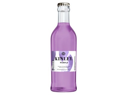 kinley purple 0.25l sklo