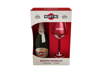 Martini + sklenička