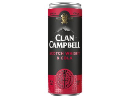 clan campbell whisky a cola rtd