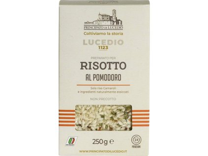 lucedio risotto s rajčaty