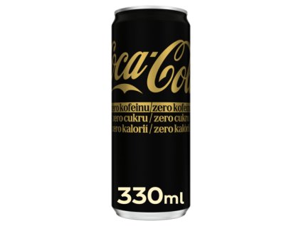 coca cola zero zero plech