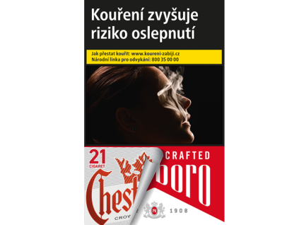 Marlboro Crafted Red KS 21´S 161,-Kč