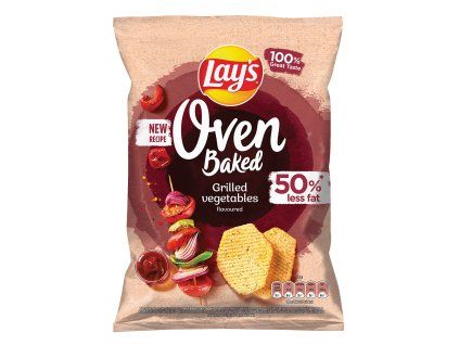 lays baked grilled veggies