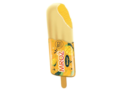 mrož mango v bílé čoko