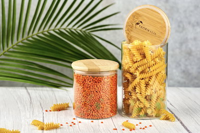 Dózy na potraviny: designový pomocník do kuchyně