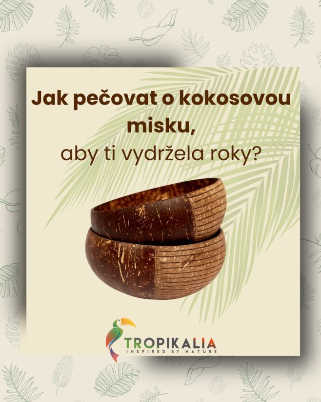 🥥 Jak pečovat o kokosovou misku, aby vydržela roky? Kokosové misky jsou krásné, přírodní a při správné péči ti budou dělat...