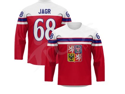 hokejovy dres ceska republika cerveny