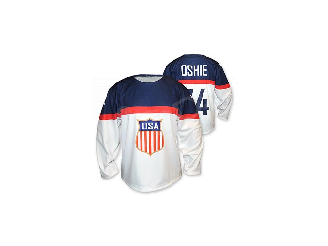 Hokejový dres USA 2014/2015 TOP - bílý