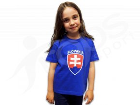 Dětské tričko SLOVENSKO modré