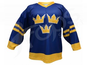 Hokejový dres Švédsko TOP - modrý