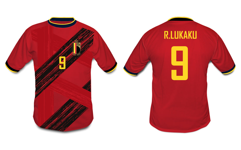 W&B Fotbalový dres Belgie Velikost: 98