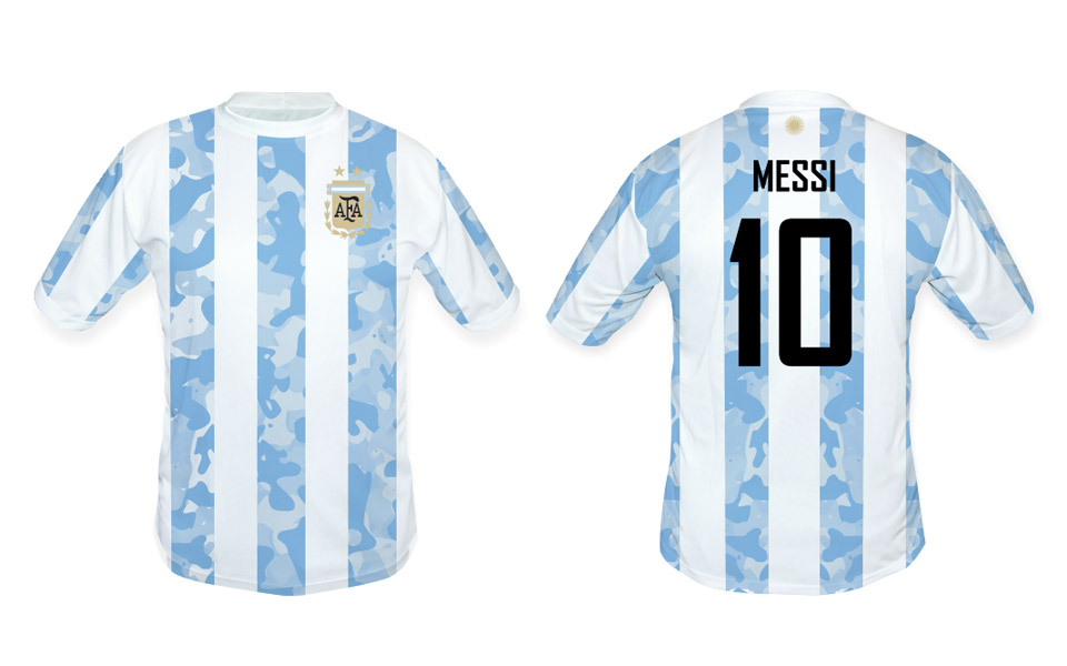 W&B Fotbalový dres Argentina Velikost: S