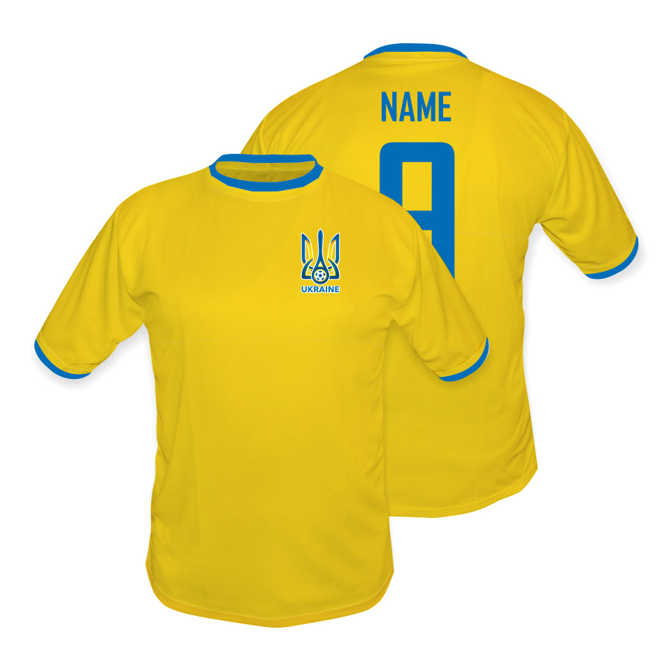 W&B Fotbalový dres Ukrajina Velikost: S