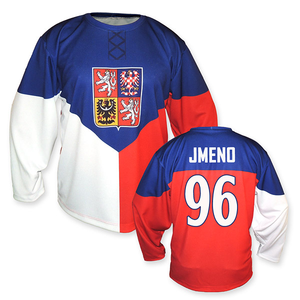 W&B Hokejový dres Česká vlajka Velikost: 4XL