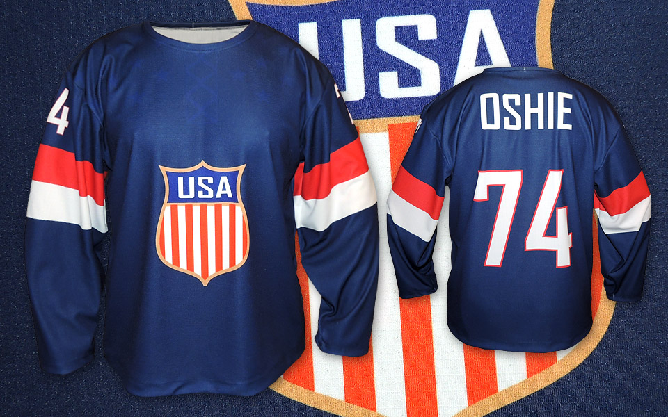 W&B Hokejový dres USA team Velikost: XXXL