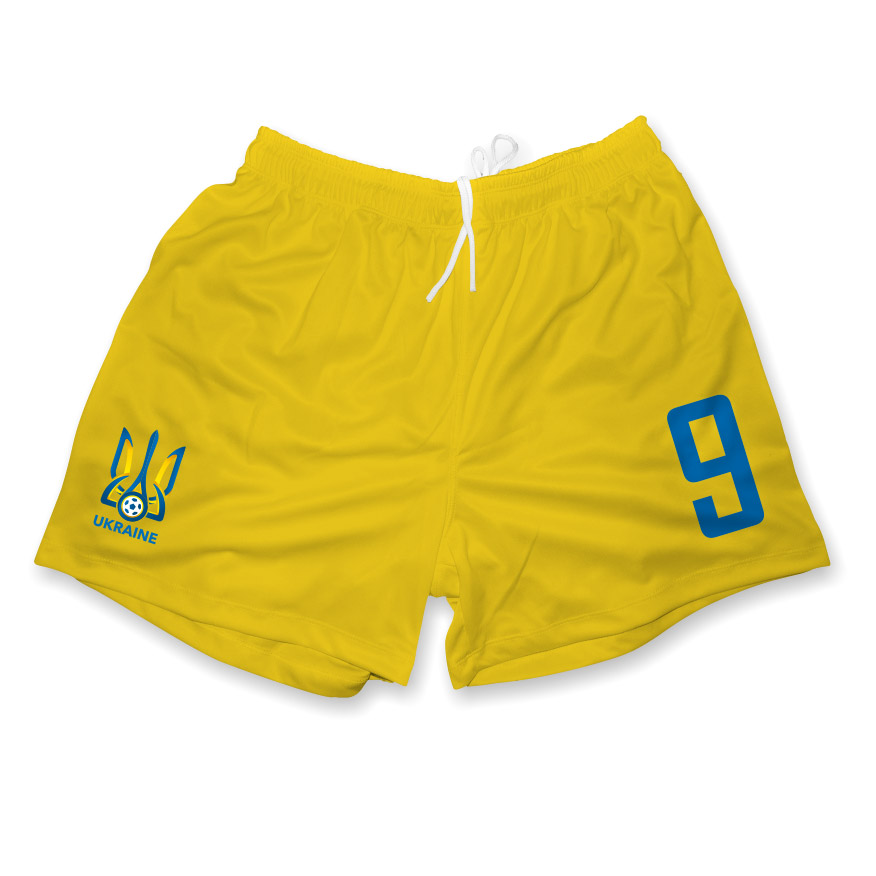 W&B Fotbalové trenýrky Ukrajina Velikost: XL