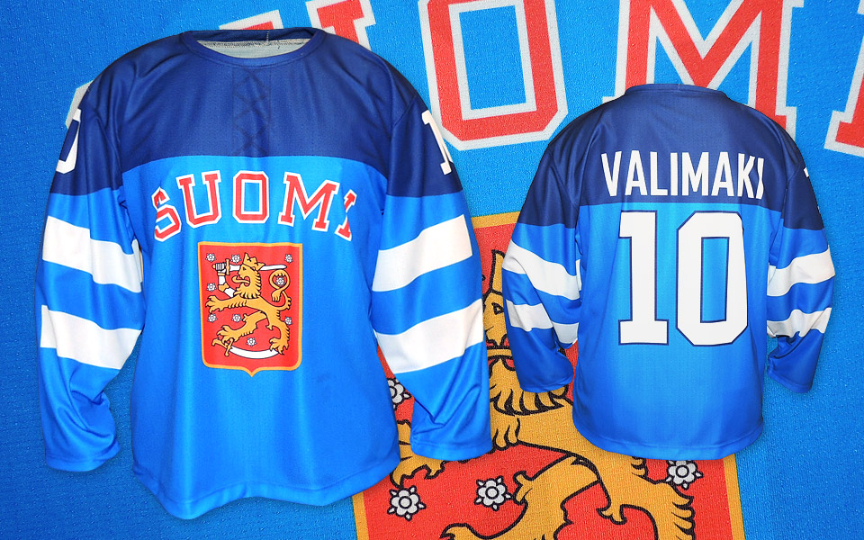 W&B Hokejový dres Finsko Suomi Velikost: XL