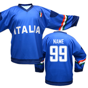 W&B Hokejový dres Itálie Velikost: XXXL