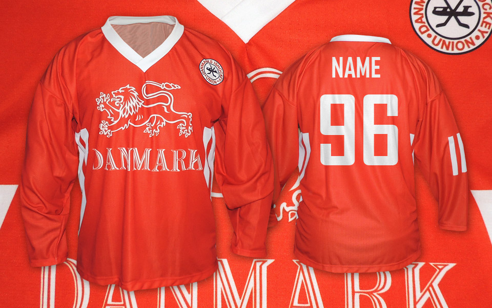 W&B Hokejový dres Dánsko Velikost: S