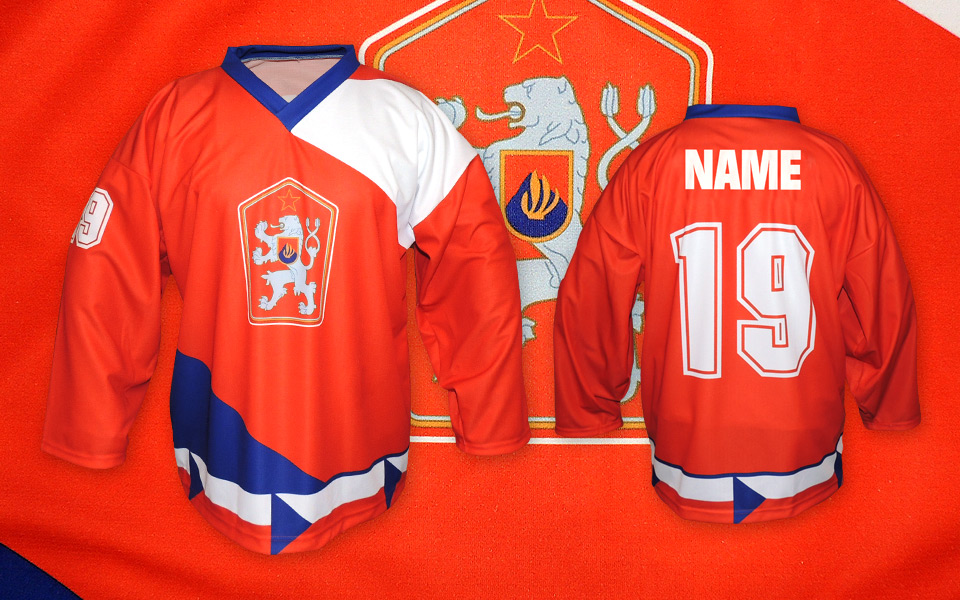 W&B Hokejový dres ČSSR 1986 Velikost: M