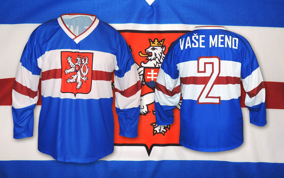 W&B Hokejový dres ČSR Velikost: S