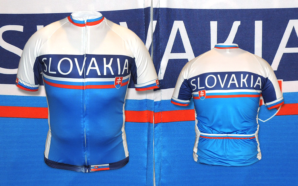 W&B Cyklistický dres Slovakia Velikost: S