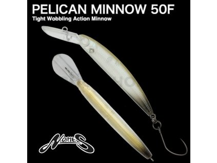 nories pelican minnow 50f 428
